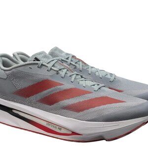 Adidas Adizero SL 2 - Unisex Running Shoes Grey Scarlet JQ0239 NEW